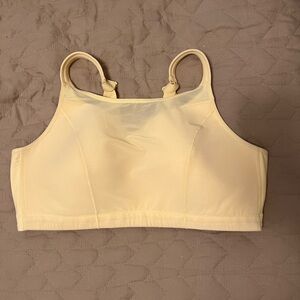 Popflex Superbra Pale Yellow Sports Bra